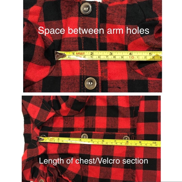 Dog Shirt: CANADIANA Buffalo plaid flannel shirt - size ‘Large’ - Picture 14 of 16